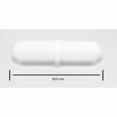 (93-135) Magnetic Stir Bar Octagon, White 1 Stir Bar/Unit