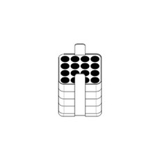 (86-602) 16 x 7-17ml Adapters For 500ml Rectangular Buckets 2 Adapters/Unit