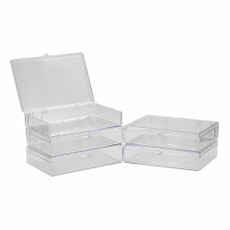 (30-135) Blotting Boxes, Extra Large, Clear 15.2 x 10.2 x 3.2cm 5 Boxes/Unit
