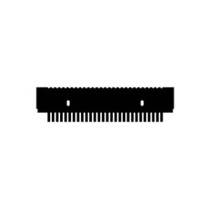 (45-102MC28S) 28 Tooth Comb, 0.75mm Thick 15 x 15cm Gel Box Accessory 1 Comb/Unit