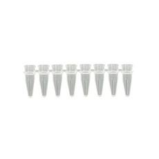 (22-161G) 8-well PCR Tubes, Green Ultra Thin Wall Box Of 125 Strips/Unit