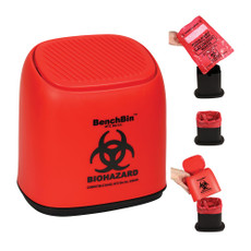 BenchBin™ Benchtop Biohazard Bin, 1.5L BenchBin™ Benchtop Biohazard Bin, 1.5L