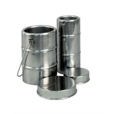 Steel Dewar Flask w/Lid