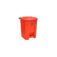 (30-219) BowTie Biohazard Bin With hands-free foot pedal 1 Bin/Unit