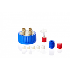 (09-2161) Screw Caps, GL 18, Red, PBT 2/Unit
