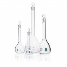KIMBLE® KIMAX® Colorware Green Volumetric Flasks