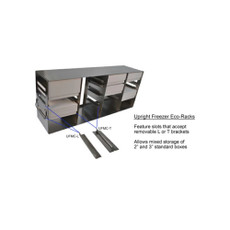 (27-610B) Clip for Upright Freezer Racks, T-Style 3.6in L x 1in 1 Clip/Unit