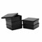 (30-142) Blotting Boxes, Square, Black, 8.6 x 8.6 x 2.8cm 10 Boxes/Unit