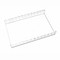 (45-102T25) 15 x 25cm UV Gel Tray For Trio Horizontal Gel Box 1 Tray/Unit