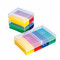 (27-115) SlipLock Flipper Mini Workstat Blue,Green,Red,Yellow 4 Racks & 2 Lids/Unit