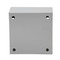 (21-122ND) White Storage Box, No Dividers 3H x 5L x 5W, Chipboard 1 Box/Unit