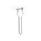 DWK Life Sciences 885303-0000 Tg Tube Dounce 0.5ml, KIMBLE®, 1/Unit Primary Image