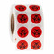 (89-100) Round Biohazard Labels 3/8 Diameter (9.5mm) 1000 Labels/Unit