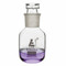 (75-118) 250ml Media Bottle, Wide Mouth Hex. Glass Stopper, Hollow 1 Bottle/Unit