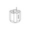 (86-768) 5 x 50ml Conical Adapters For S-4-104 Buckets 2 Adapters/Unit
