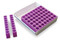 (93-202) Segmented Tube Rack Purple 1 Rack/Unit