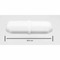 (93-135) Magnetic Stir Bar Octagon, White 1 Stir Bar/Unit