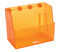 (93-249) Magnetic Storage Box Orange 1 Box/Unit