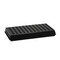 96-Place Flipper Rack, Assorted & Clear
