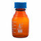 Eisco Screw Cap Media Bottles, Amber Glass