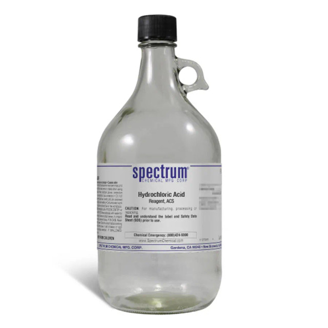 94-119) Hydrochloric Acid, 36.5 - 38.0 % Reagent, ACS, CAS 7647-01