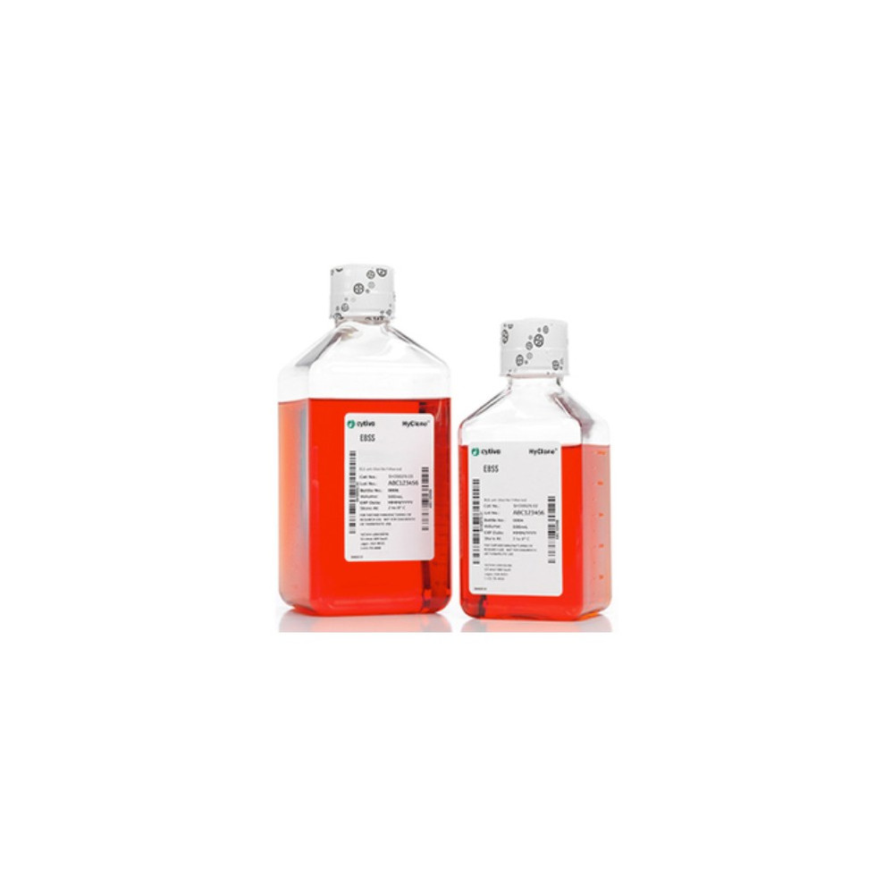 (87-111) HyClone EBSS, 1X with Calcium, Mg, Phenol Red 500 mL/Unit