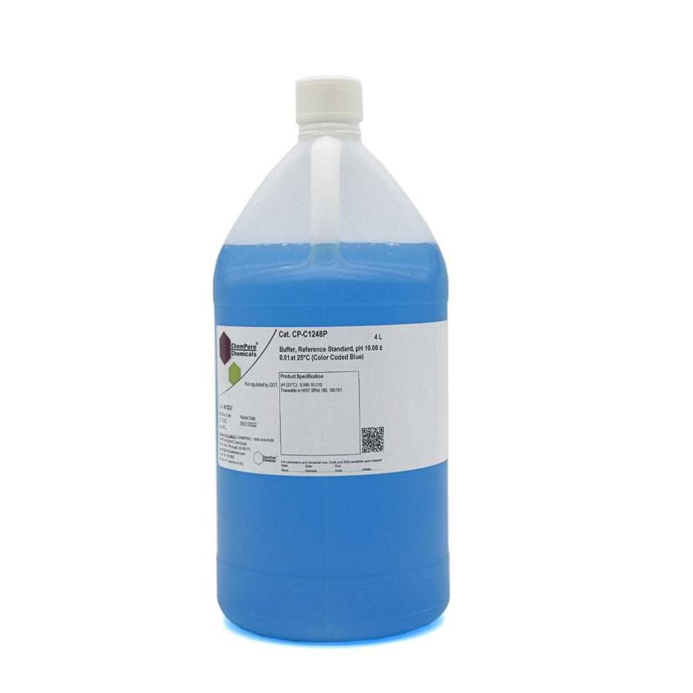 (71-577) Buffer, pH 10, Blue, 4 L 4 L/Unit