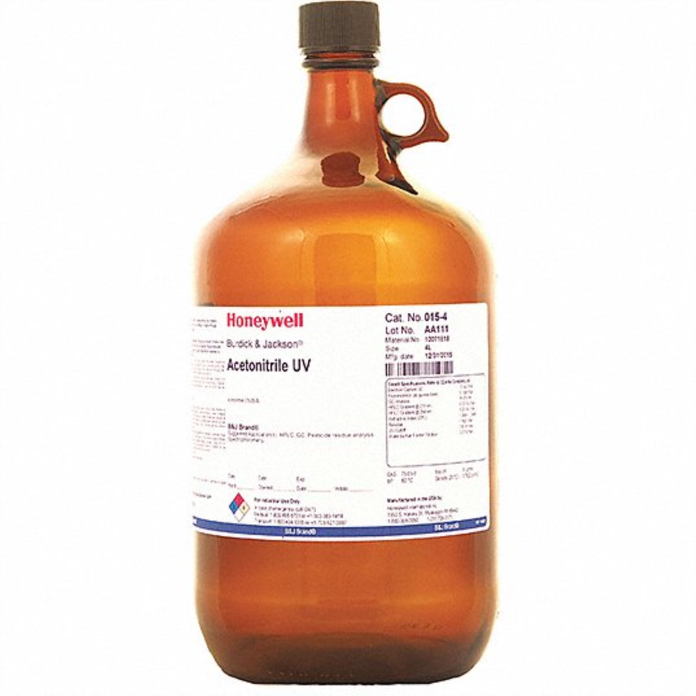 (71-524) Acetonitrile, 99.9%, Gradient Grade, 4 x 4 L Suitable for HPLC and GC 4 x 4 L/Unit