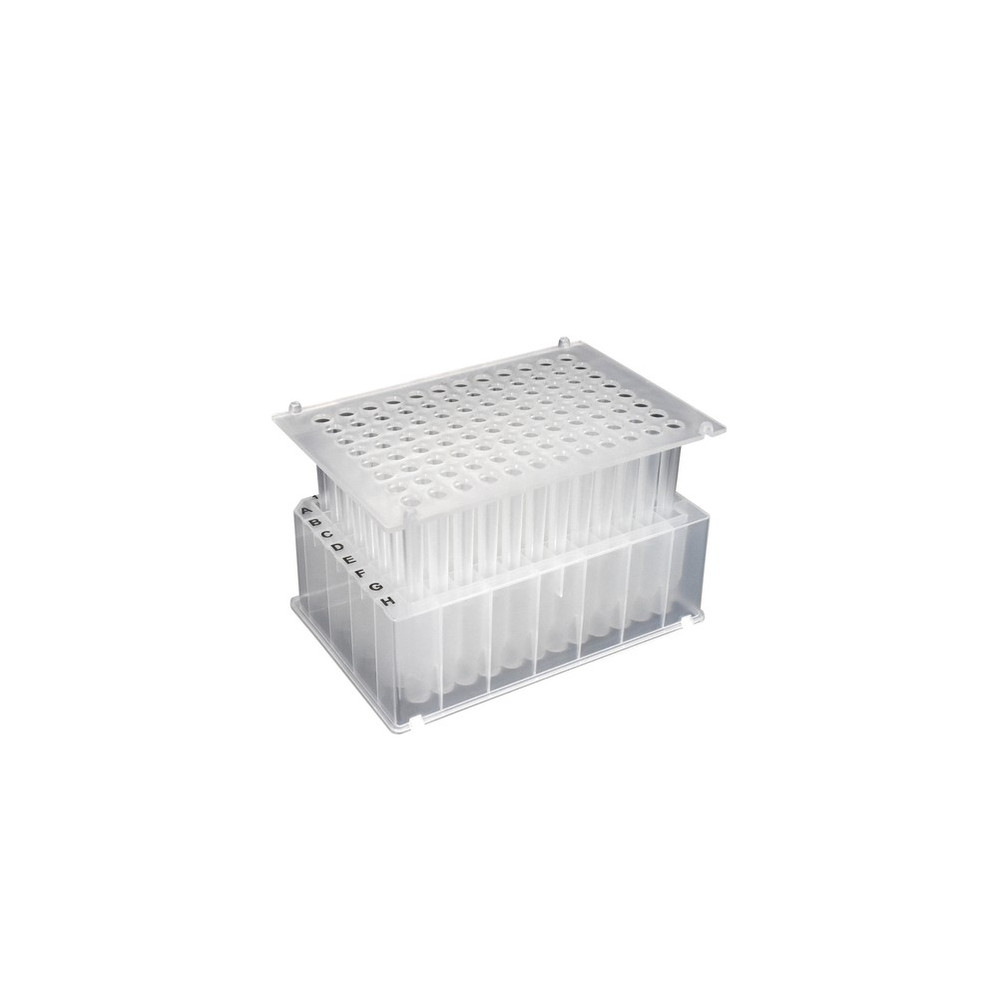 (30-496) OptiWell™ Combo Pack Deep Well Plates and Tip Combs 10 Bags of 5 Pairs/Unit