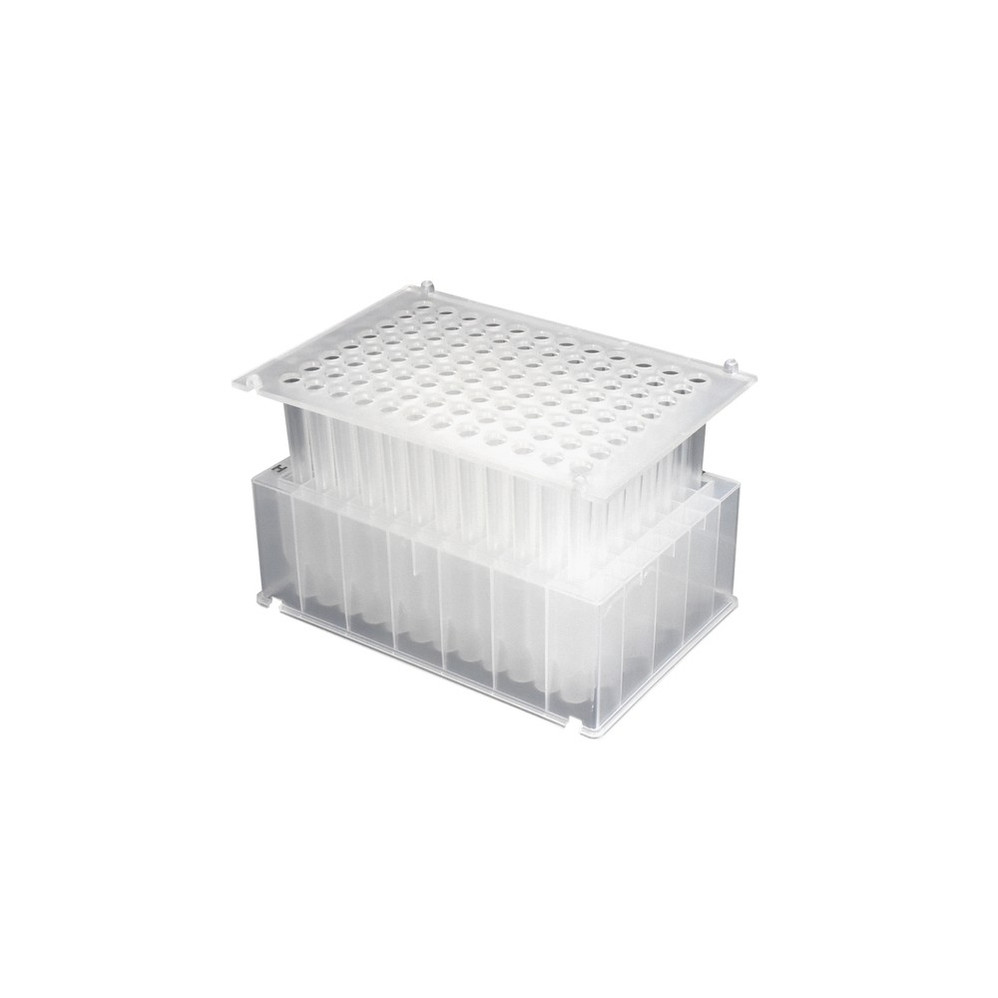 (30-496) OptiWell™ Combo Pack Deep Well Plates and Tip Combs 10 Bags of 5 Pairs/Unit