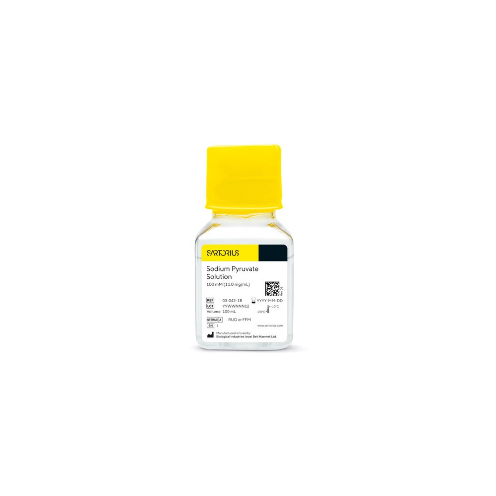 (25-688) Sodium Pyruvate Solution 100mM 100mL 100 mL/Unit