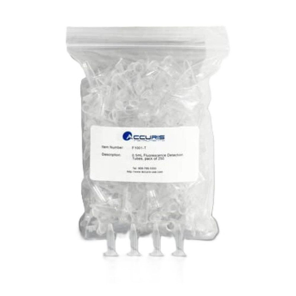 (31-726) 0.5 mL Fluorescence Detection Tubes, Pack of 250 250 Tubes/Unit