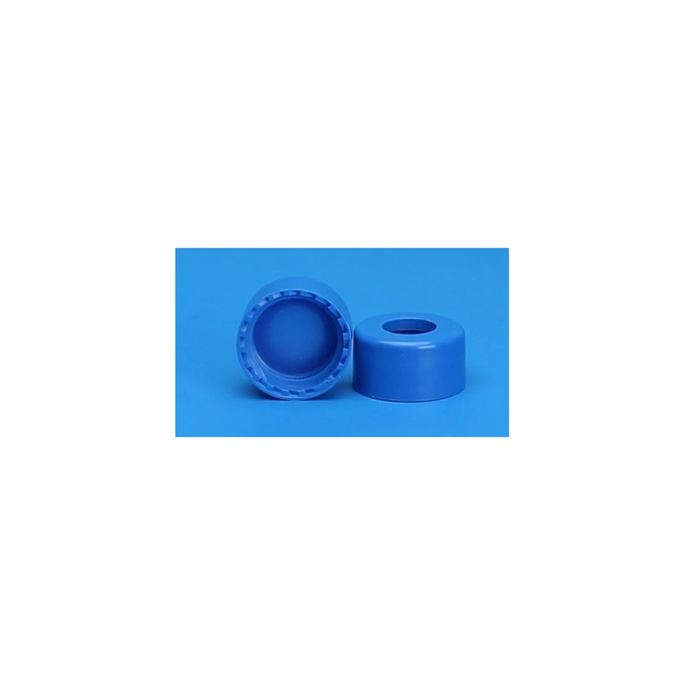 9 mm R.A.M.™ Smooth Caps, PTFE/Silicone Ultra Low Bleed, Royal Blue