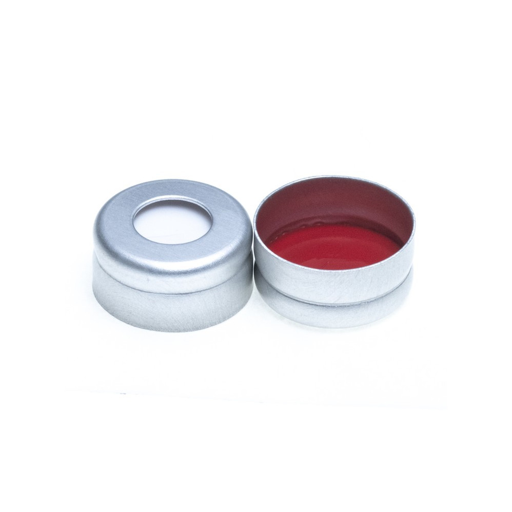 11 mm Silver Seals, PTFE/Silicone with Slit
