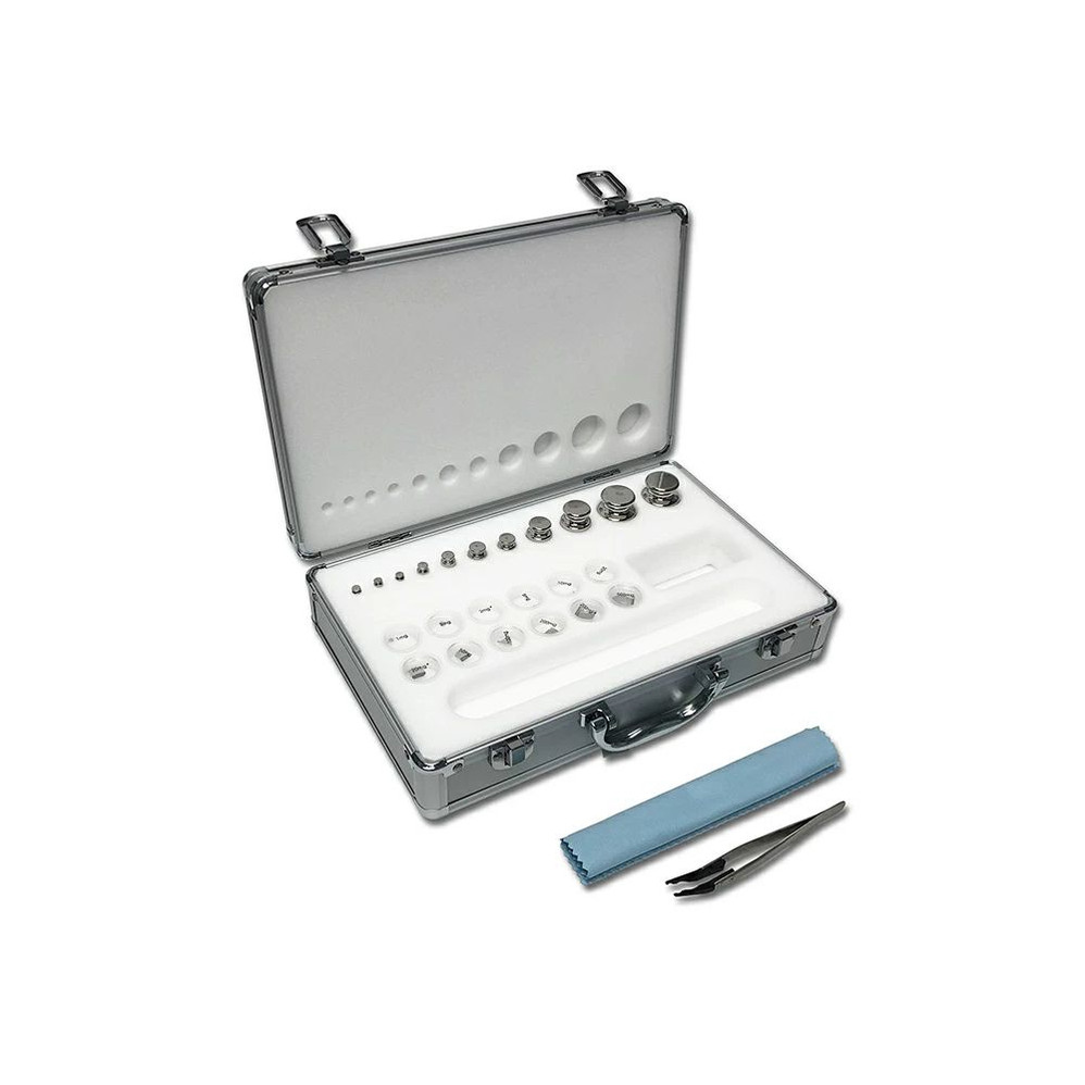 (31-546) Accuris F1 Grade Calibration Weight Set 1mg - 200g 23 Weights/Unit
