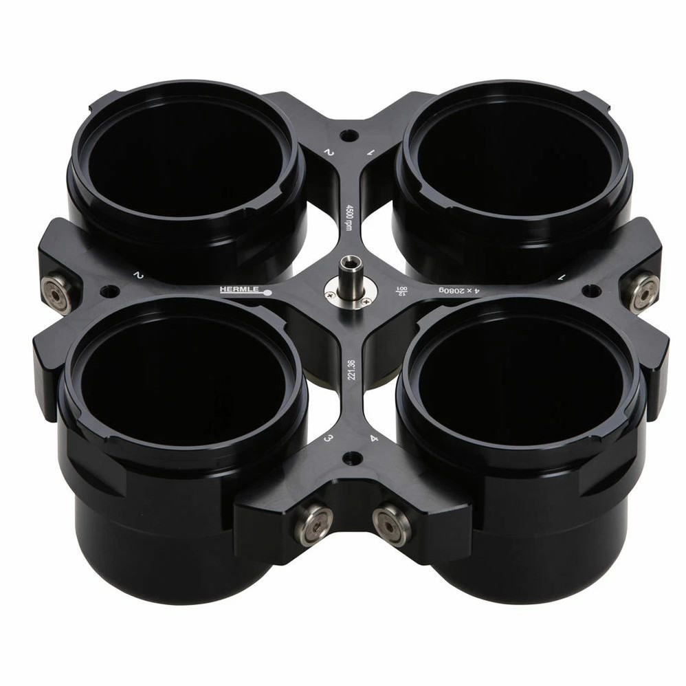(33-122A250) 250ml Conical Insert For 4 x 750ml Rotor 2 Adapters/Unit