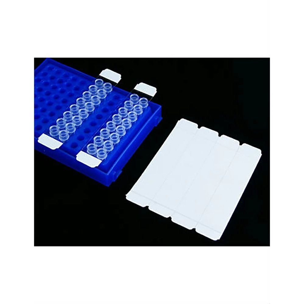 Excel Scientific TS-2X8-50, ThermalSeal MiniStrips PCR Sealing Film 50µm, Polypropylene, 200 Strips/Unit primary image