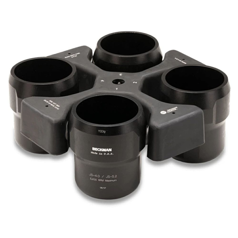 (95-175) JS-4.0 Swinging-Bucket Rotor 4 x 1L, BioCertified 1 Rotor/Unit