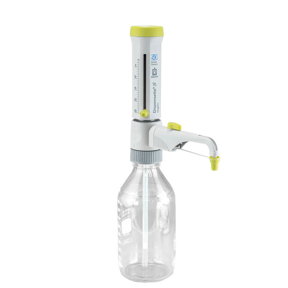 (91-121SP) DISPENSETTE S ORGANIC 2.5-25ml,W/Recirc.Val. 1 Dispenser/Unit
