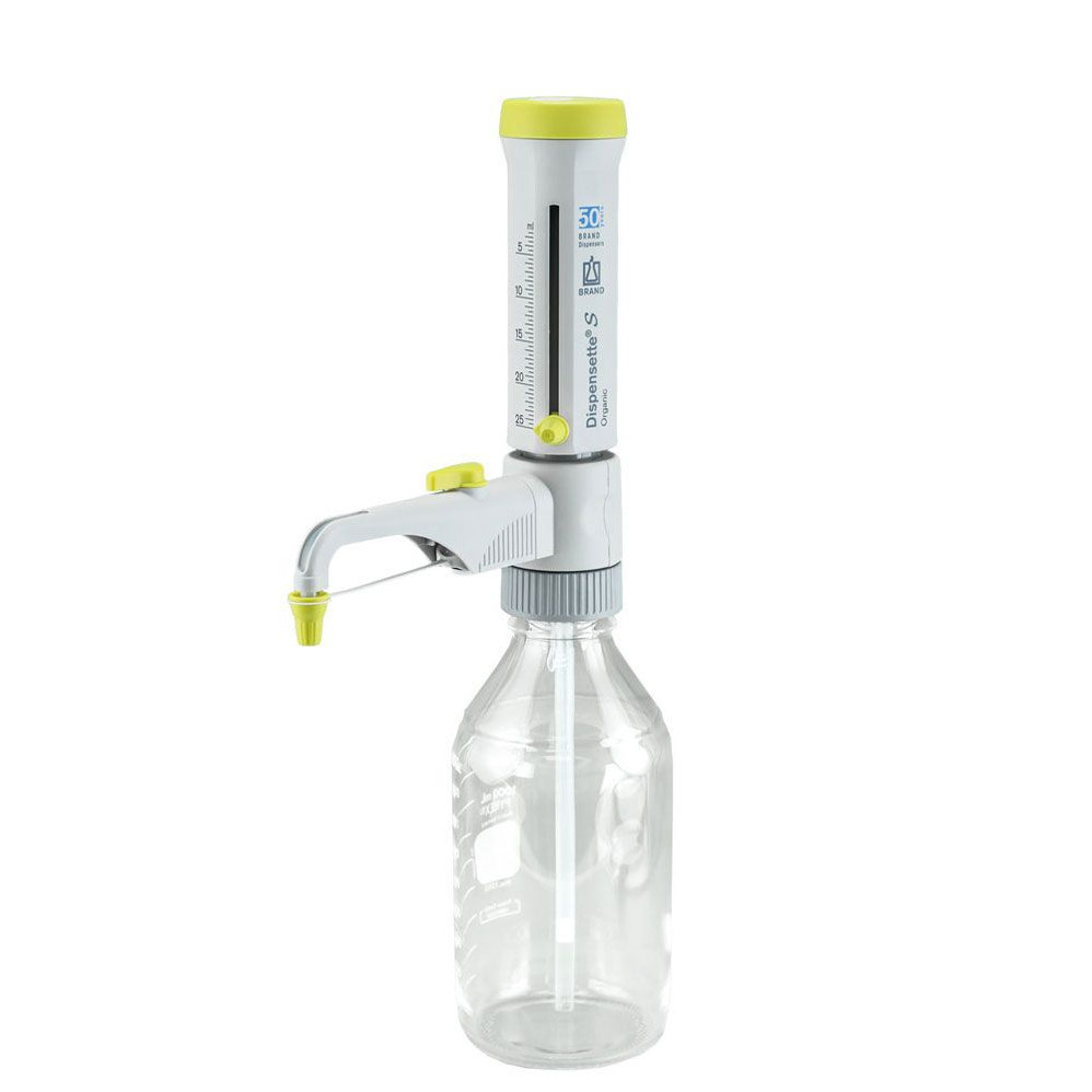 (91-121SP) DISPENSETTE S ORGANIC 2.5-25ml,W/Recirc.Val. 1 Dispenser/Unit