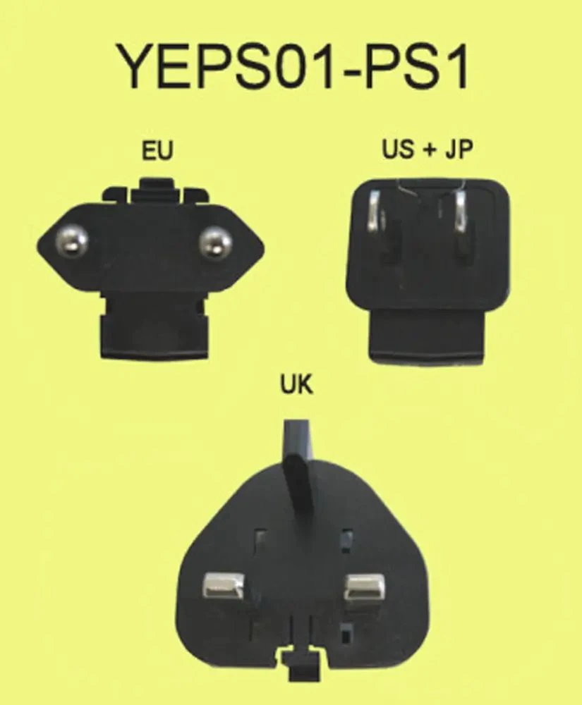 (60-1236) Plug-in AC Adapter Set US/JP EU & UK 1 Set/Unit