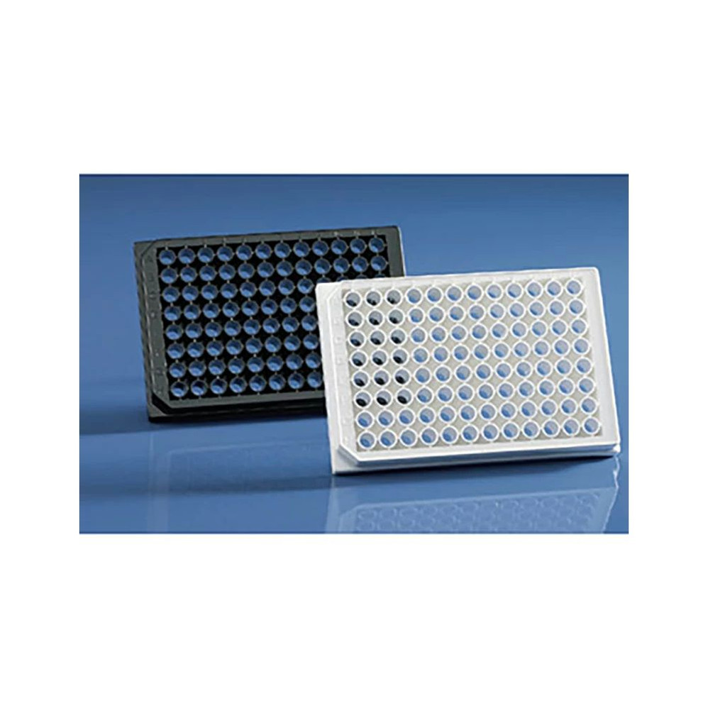 (91-417F) 96-Well Plates, lipoGrade, Cle Transparent, Flat Bottom 5 Plates/Sleeve, 100/Unit