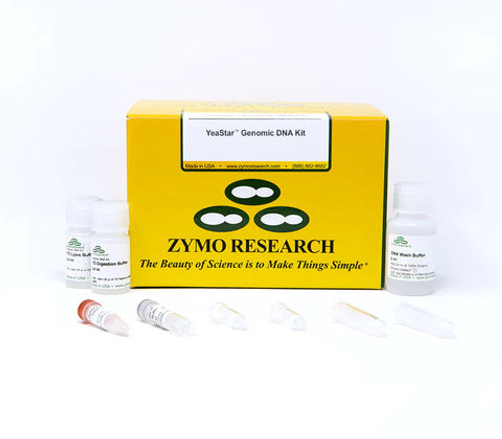 (11-323) YeaStar Genomic DNA Kit Zymo Research Kit 40 Preps/Unit