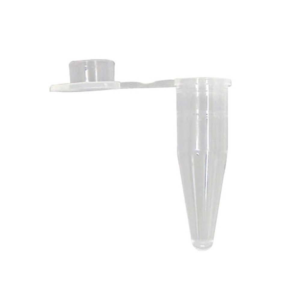 (22-154LR) 0.2ml PCR Tube, Flat Cap Ultra Thin Wall/Max Recovery Bag of 1000 tubes/Unit