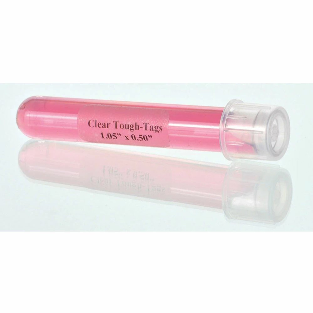 (89-140) Laser Tough Tag Gen. Purpose, 1.50 x 0.75, Clear 1200 Labels/Unit