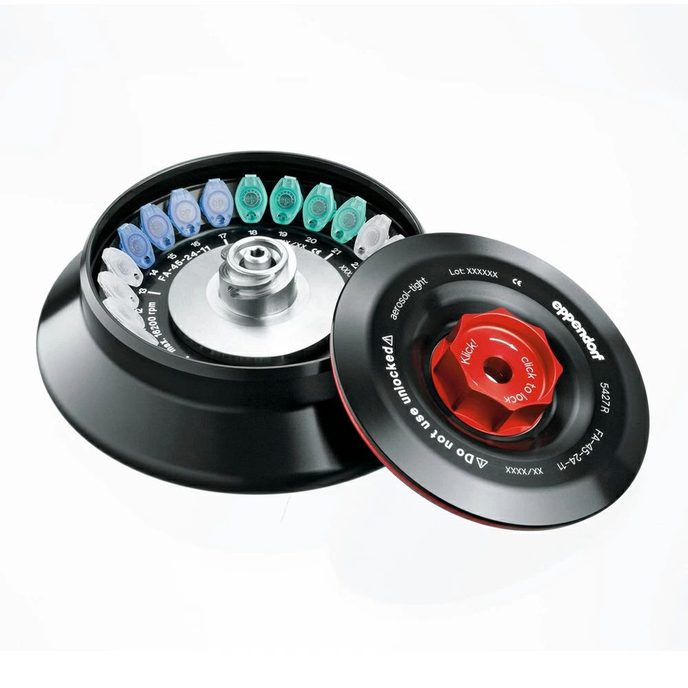 (86-465) 5427R Rotor, 24 x 1.5/2ml w/ AT QuickLock® Lid 1 Rotor/Unit