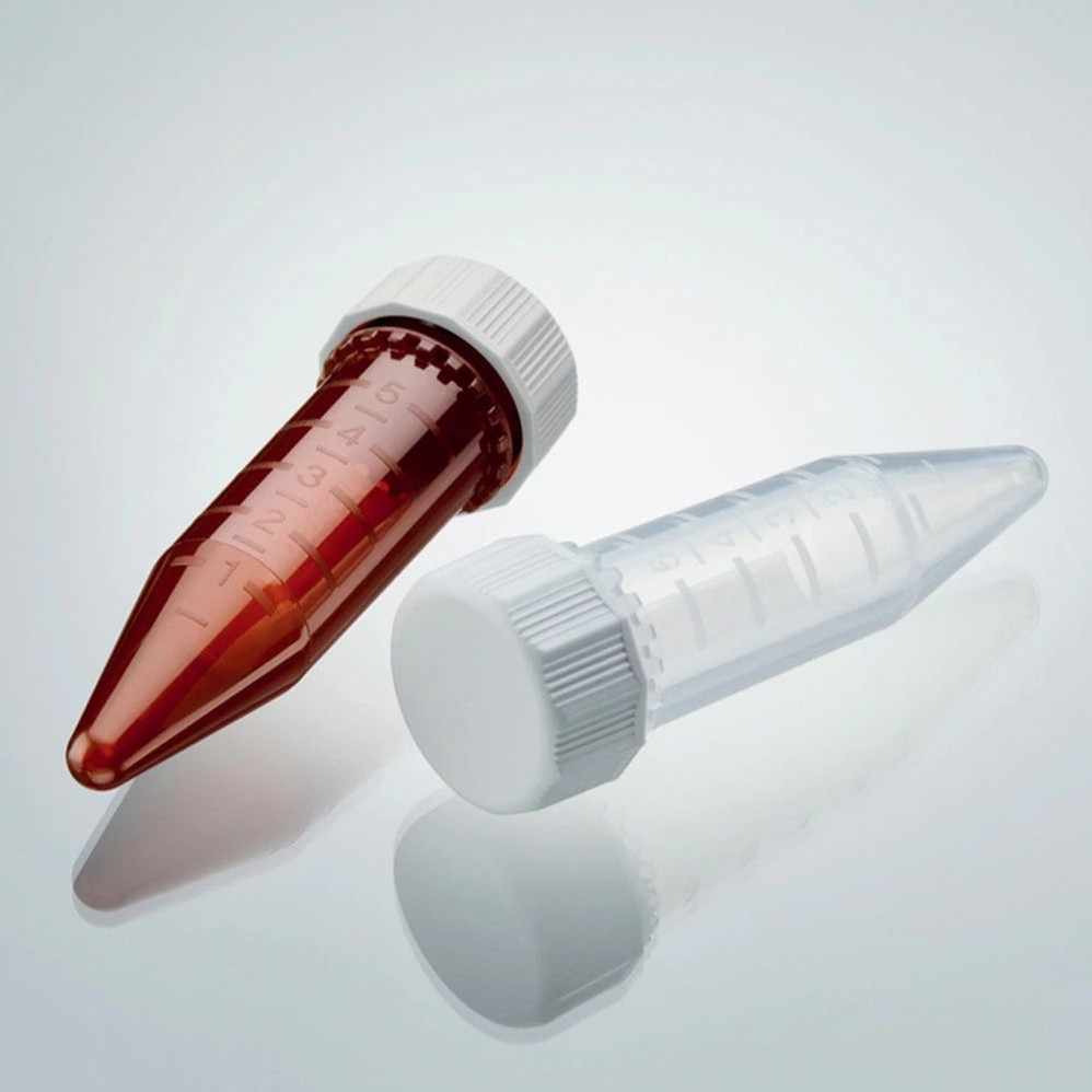 (86-2864) 5ml Screw Cap Tubes, Amber Sterile, PCR Clean 200 Tubes/Unit