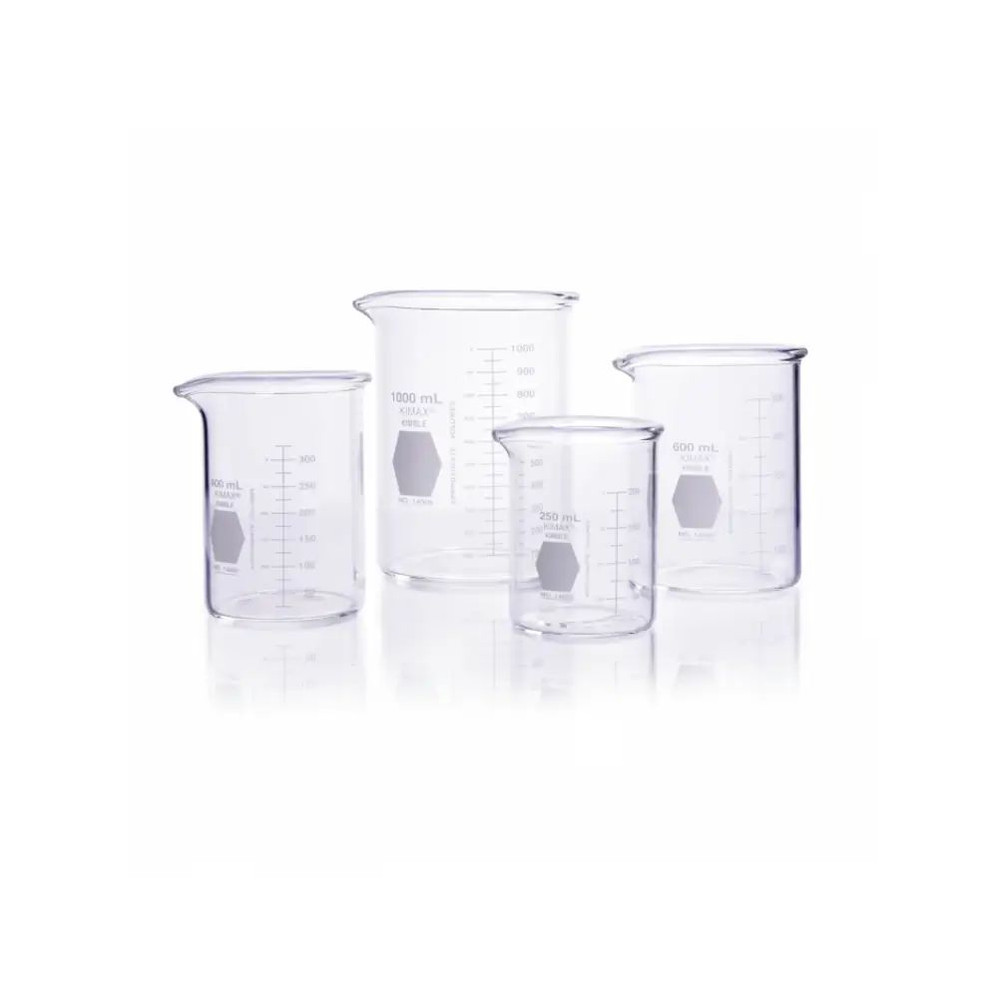 DWK Life Sciences 14085-01 Beaker,Heavy Duty,Starter Pack, KIMBLE®, 1/Unit Primary Image