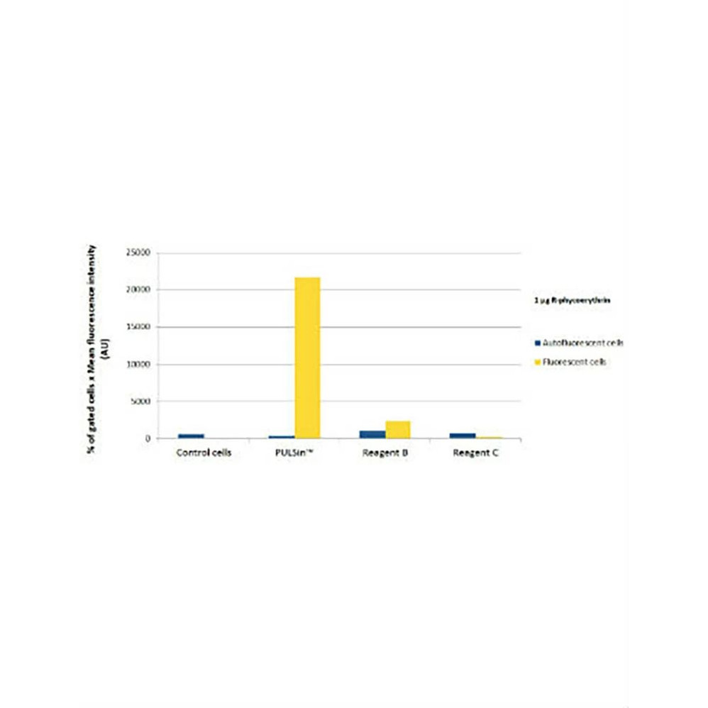 Polyplus-transfection 101000010 Polyplus-transfection 101000010 PULSin® protein Delivery Reagent, With Hepes Buffer (20mM), 400 µl/unit, With Hepes Buffer (20mM), 400 µl/unit Secondary Image
