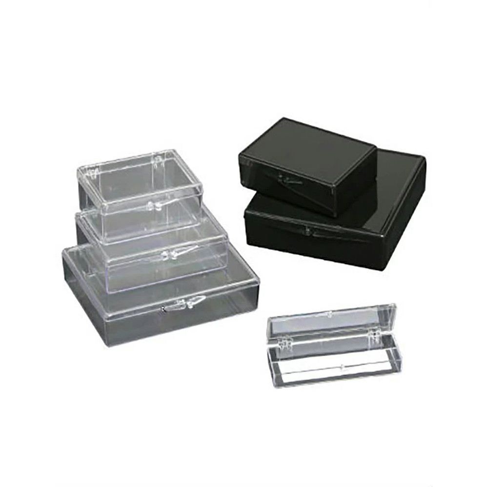 (30-131) Blotting Boxes, Medium strip, Clear 11.1x 5.2 x 4.7cm 5 Boxes/Unit